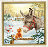 Вышивка З-063 Мой большой маленький друг Вышивка З-063 Мой большой маленький друг