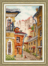 Вышивка ГМ-035 Утро в нашем городке