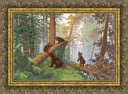 Вышивка КР-007 Утро в сосновом лесу. 1889 Вышивка КР-007 Утро в сосновом лесу. 1889