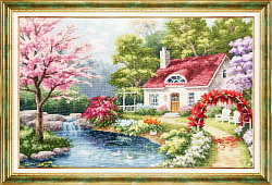 Вышивка ЛП-069 Цветочный уголок