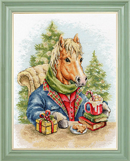 Вышивка МТ-032 Предвкушение праздника Вышивка МТ-032 Предвкушение праздника