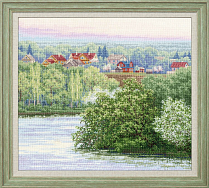 Вышивка ВМ-046 Черёмуха у реки