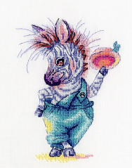 Вышивка ВН-006 Мистер Зебра