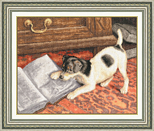 Вышивка НЛ-033 Почитаем Вышивка НЛ-033 Почитаем